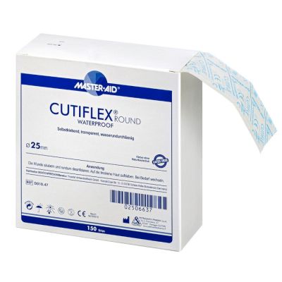 Verpackung Master Aid CUTIFLEX ROUND Folienwundverband