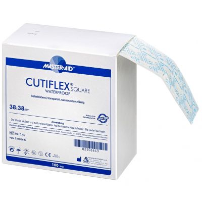 Verpackung CUTIFLEX® SQUARE Folienwundverband