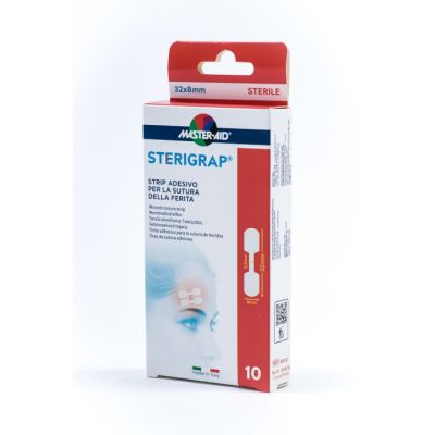 Verpackung Sterigrap Wundnahtstreifen in Knochenform