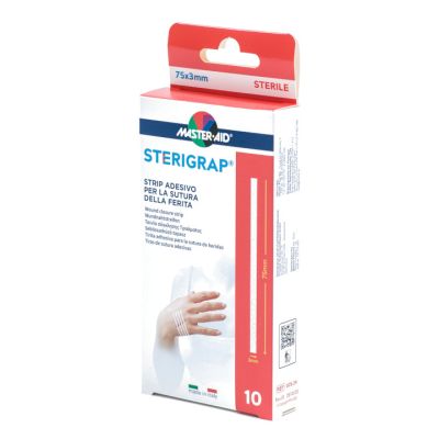 Verpackung der STERIGRAP Wundnahtstreifen in gerader Form