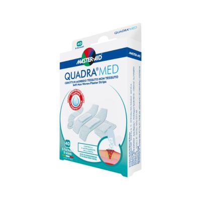 Verpackung Master Aid QUADRA MED Wundpflaster (5 Formate)